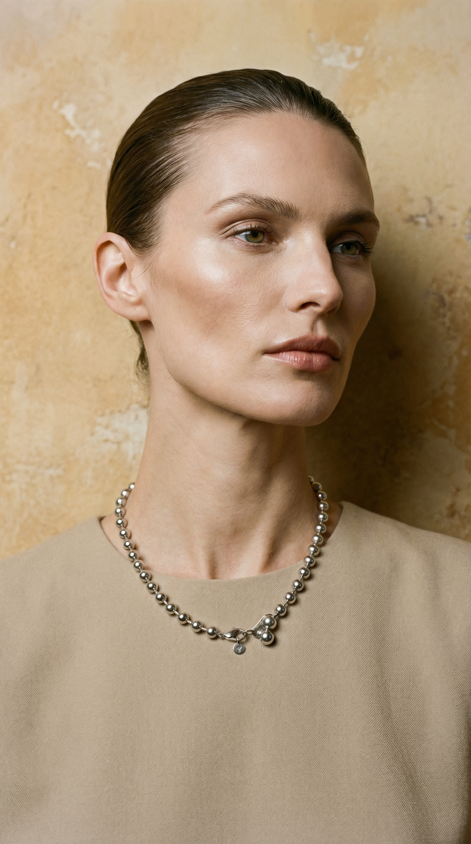 AI product shot of ARMY MAXI NECKLACE