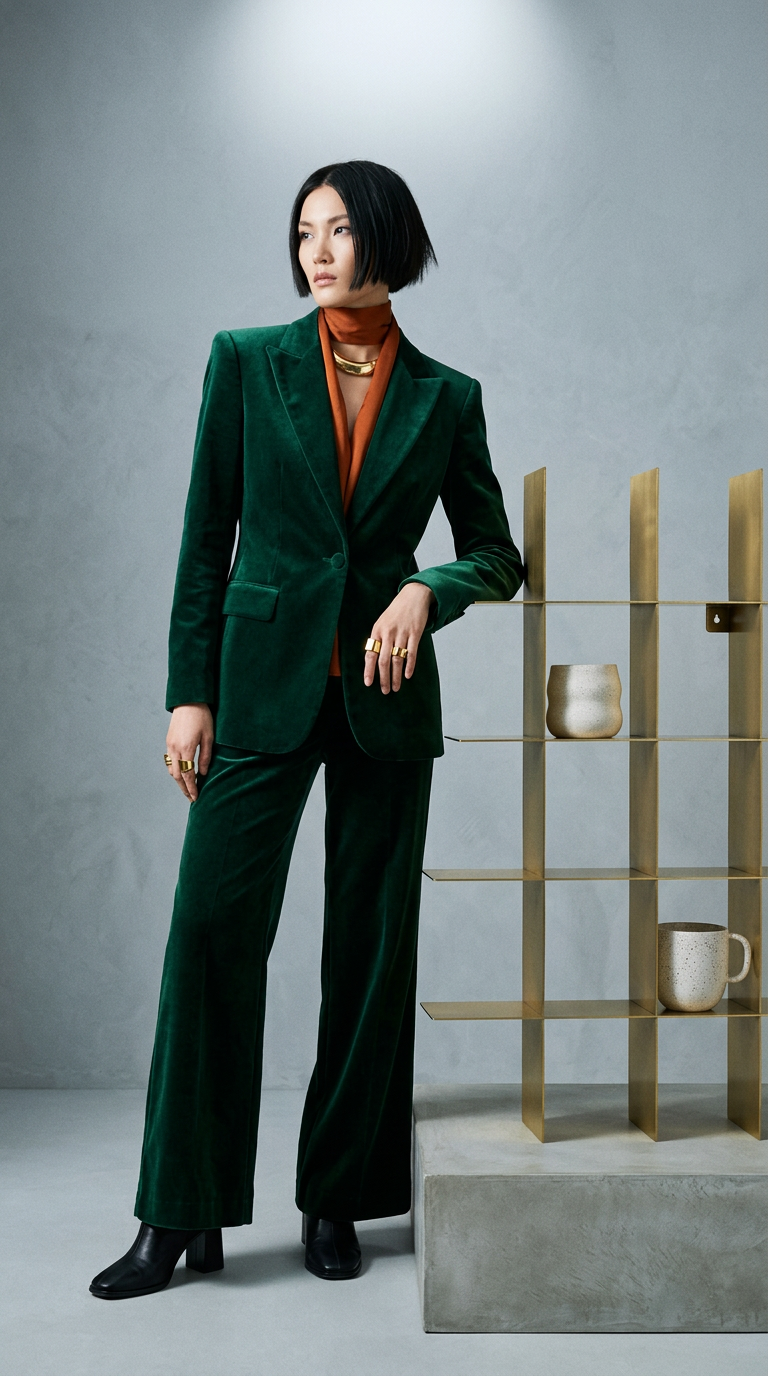 AI product shot of Kophylde - Messing