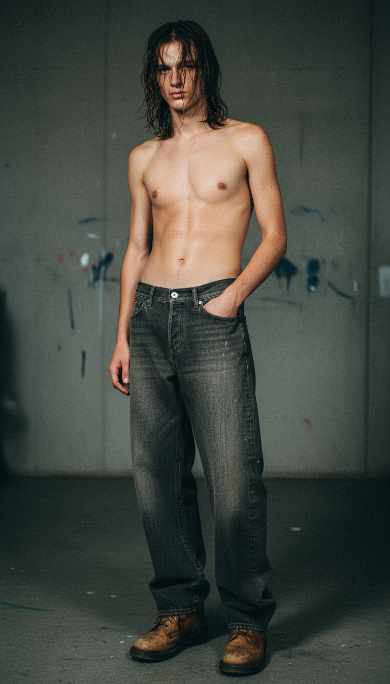 AI product shot of Women’s jeans