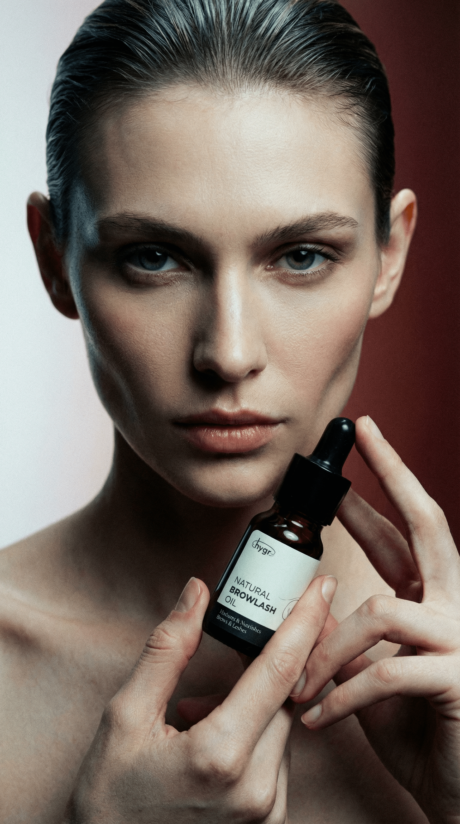 AI product shot of Natural Brow Lash Oil