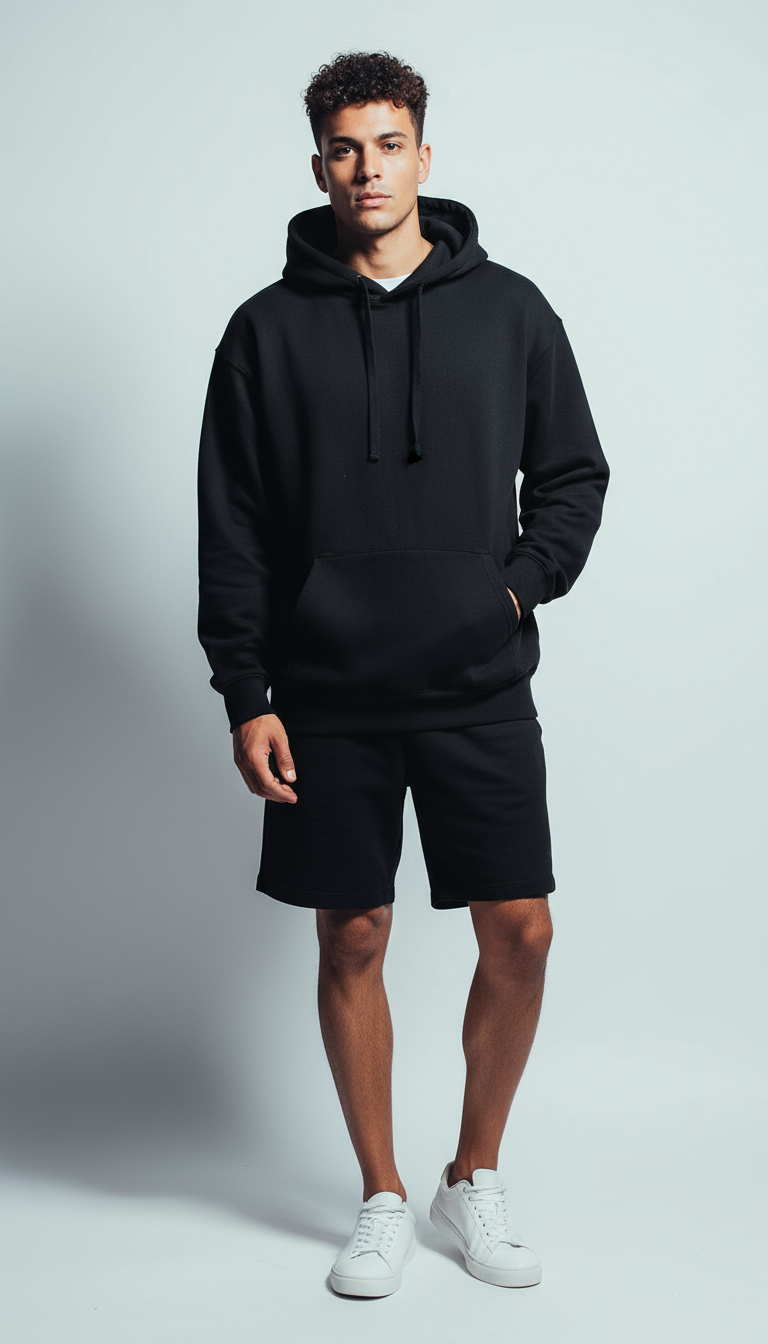 AI product shot of Aon's High Natural Cotton Blend Hoodies For Women: More Breathable & Appealing Modern Fit Sweatshirt Sweaters