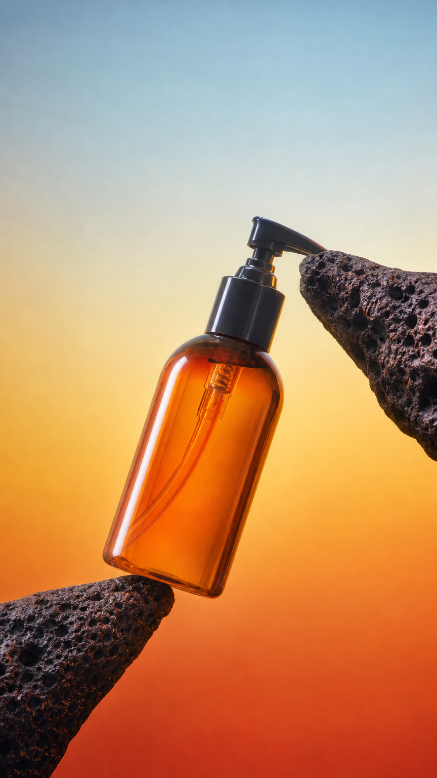 AI product shot of Sunflower Seed Cleansing Oil