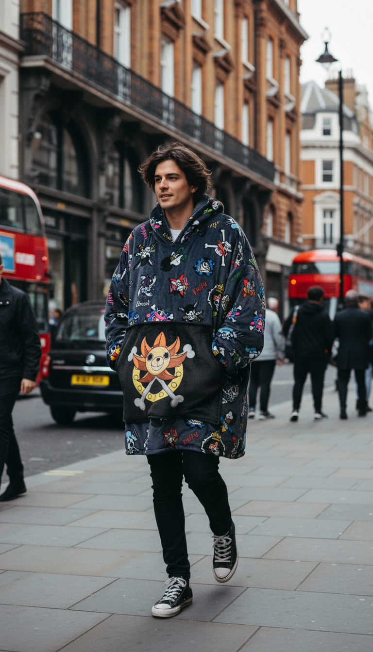 AI product shot of ONE PIECE Group Oodie™ Original