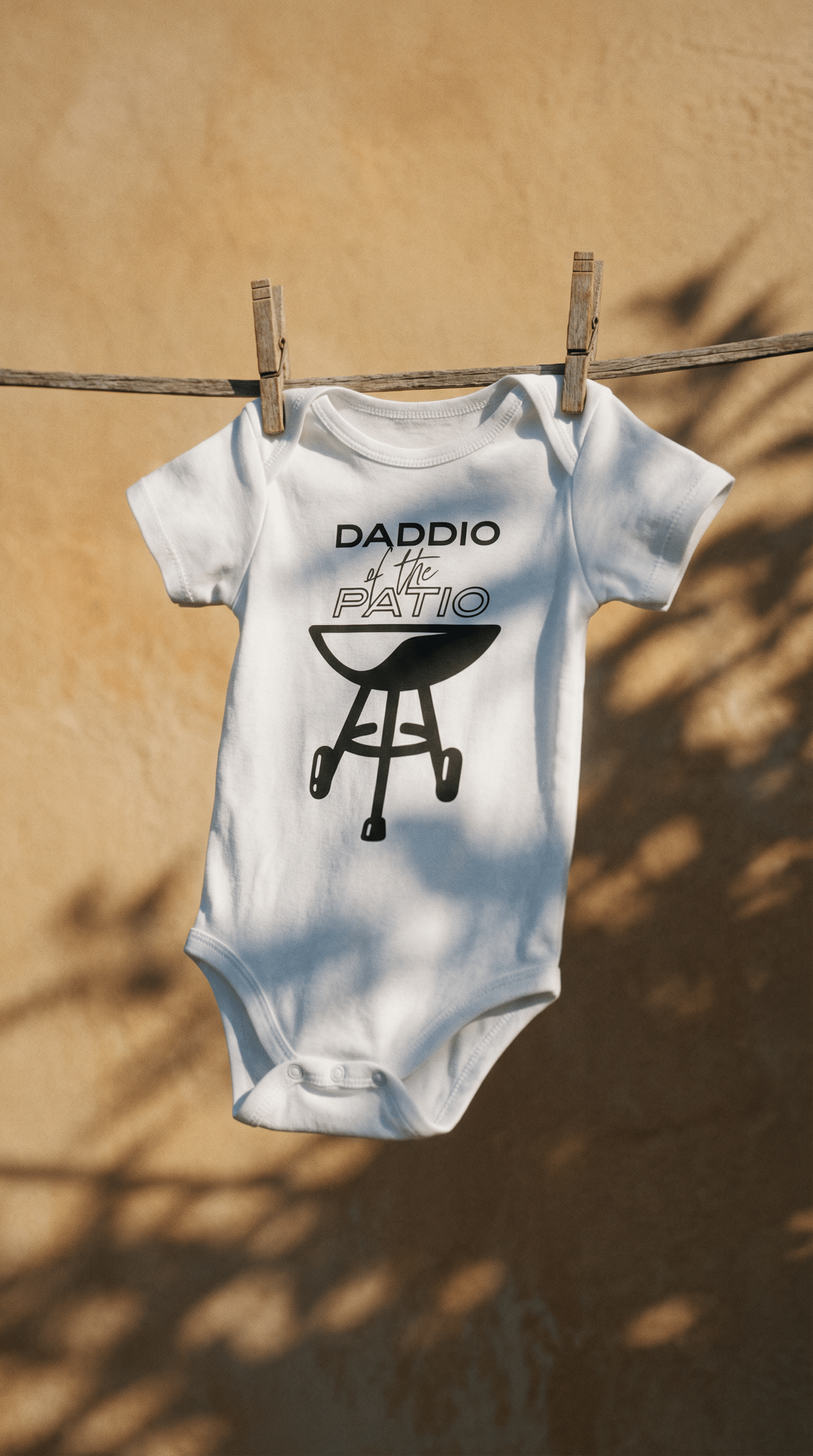 AI product shot of Baby Daddio Patio Look 3