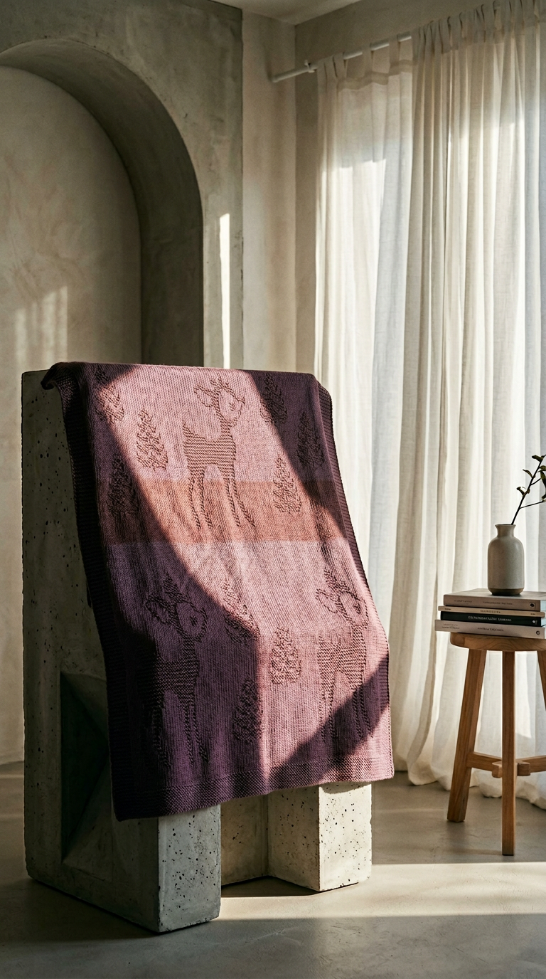 AI product shot of Somat Sattumat, Lasten torkkupeitto Bambit