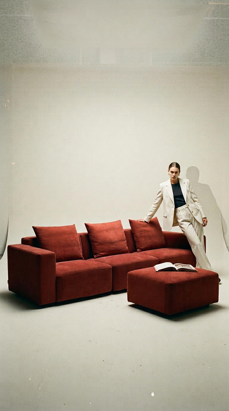AI product shot of Dopha One Sofa
