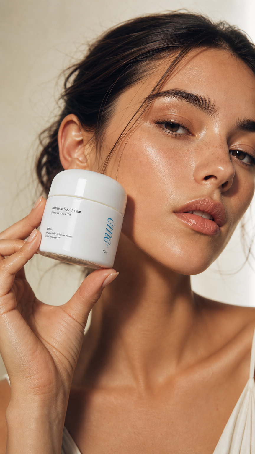 AI product shot of Radiance Day Cream