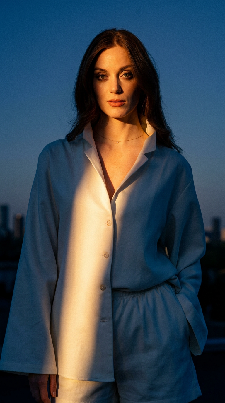 AI product shot of Shirt Milana - Wool Flannel
