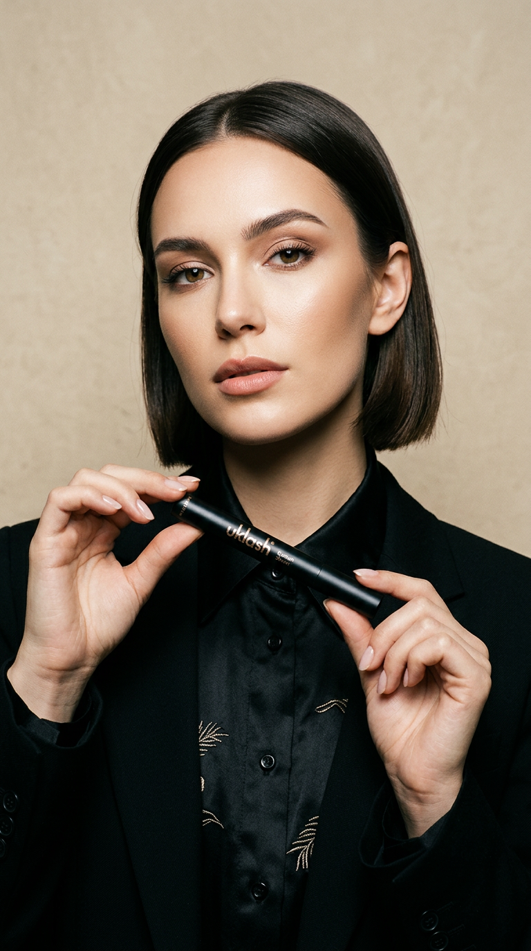AI product shot of UKlash Eyelash Growth Serum