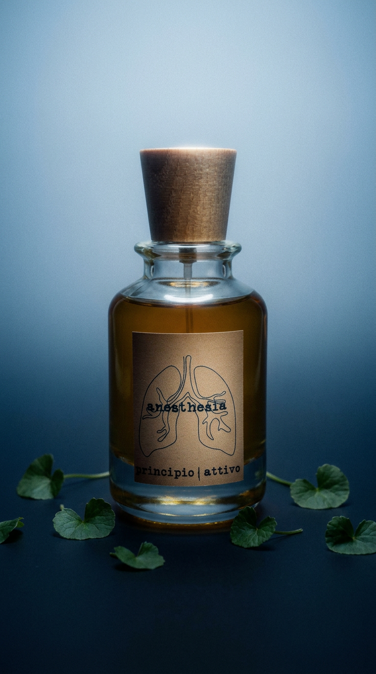 AI product shot of Profumo Anesthesia