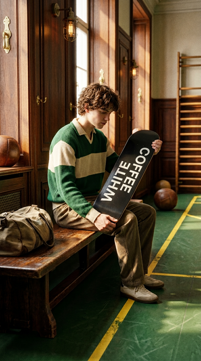 AI product shot of Logo Deck (Black)