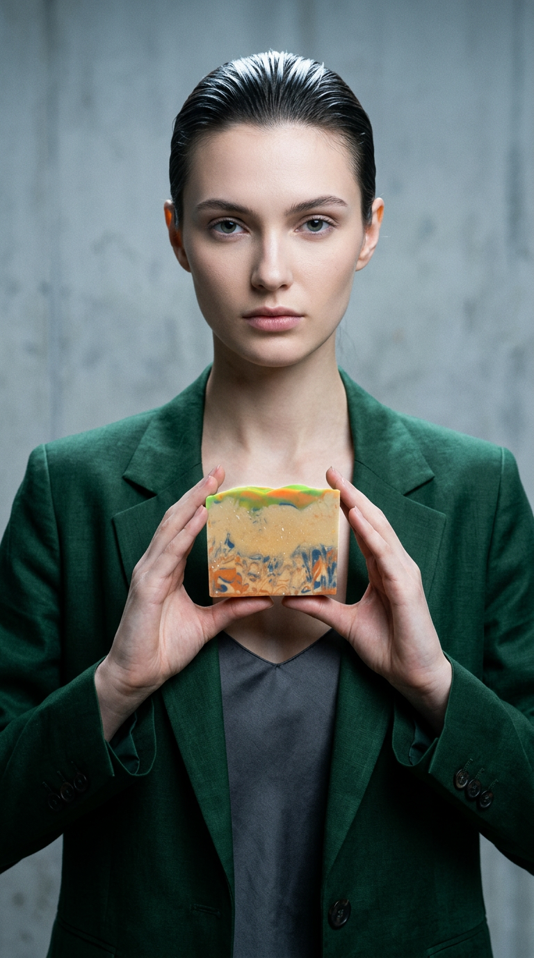 AI product shot of Eucalyptus & Cotton