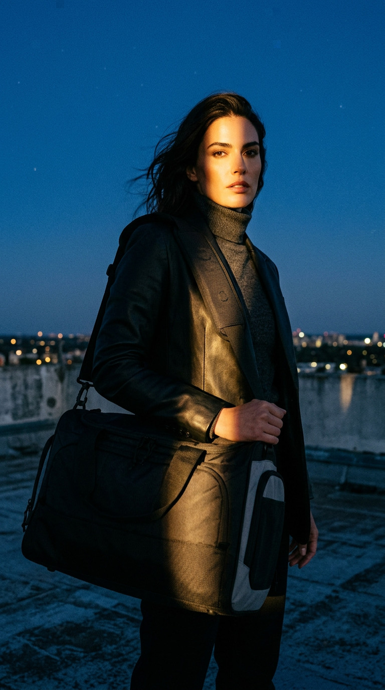 AI product shot of Personal Duffel 27L