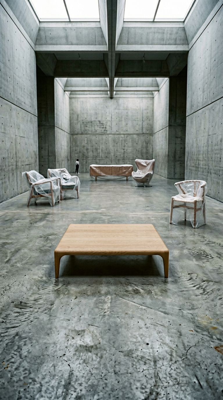 AI product shot of Merton, Round Edge — Coffee Table | MER110CT