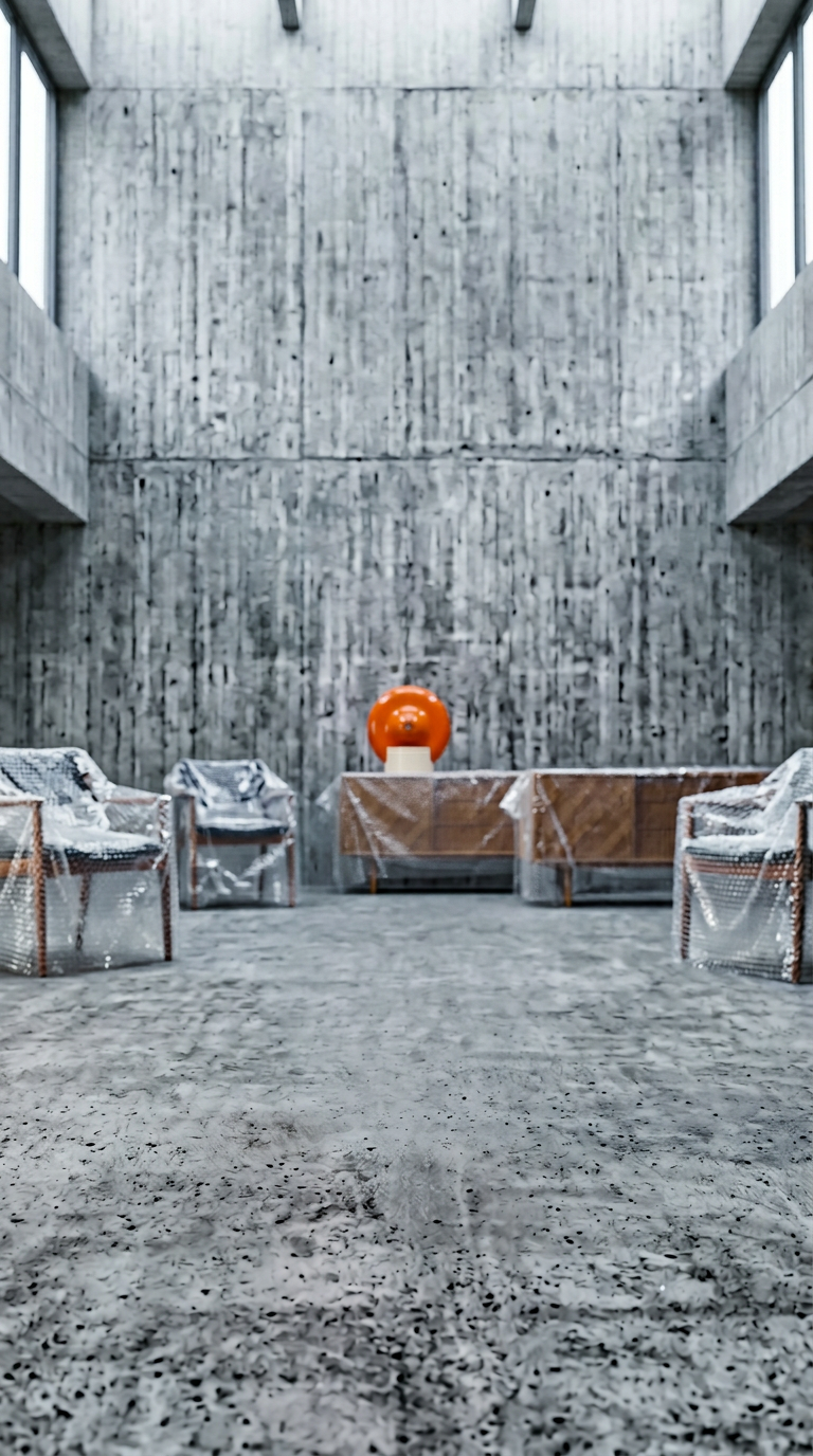 AI product shot of Lampe Disco par Cesare Casati et Emanuele Ponzio éditée par Guzzini