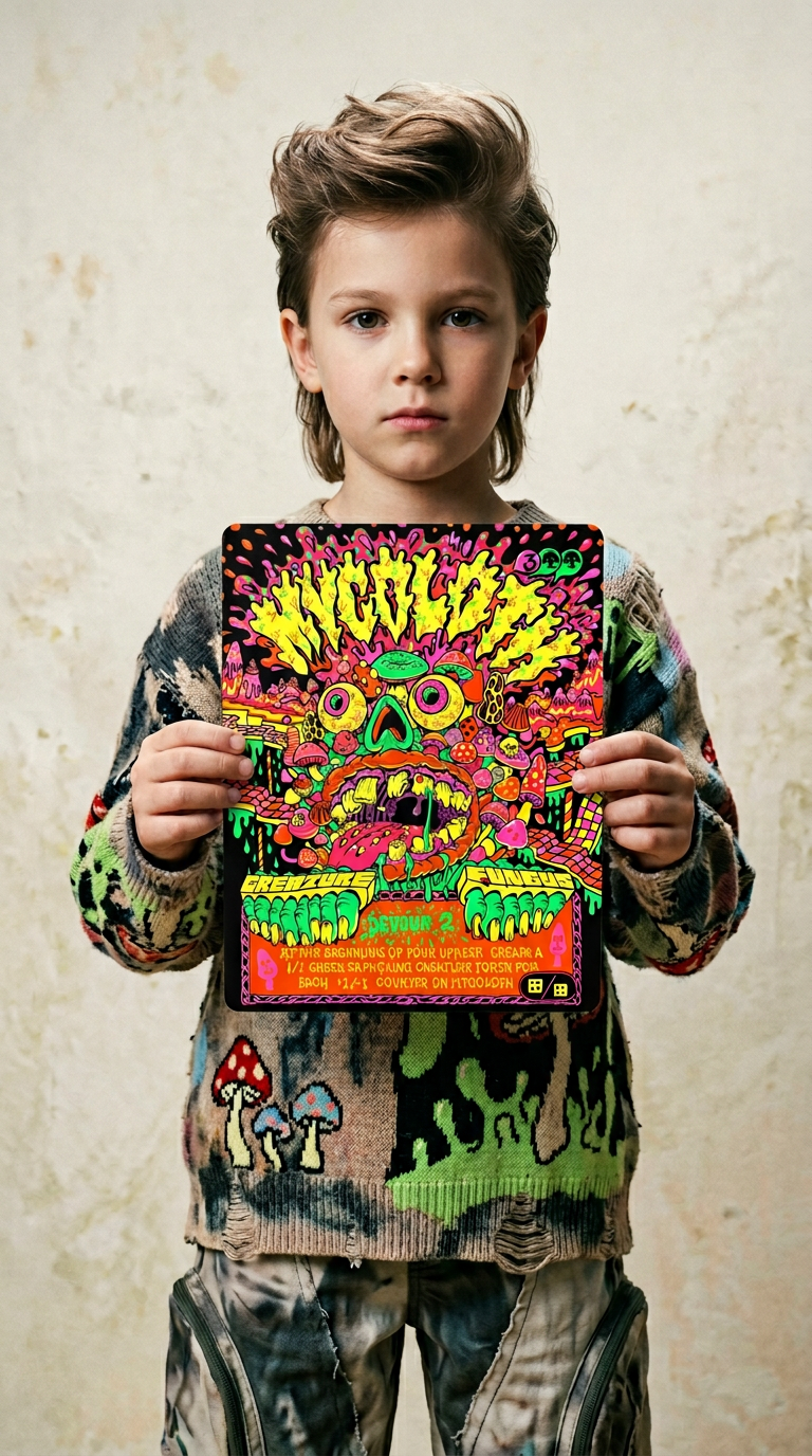 AI product shot of Mycoloth: Magic the Gathering Card