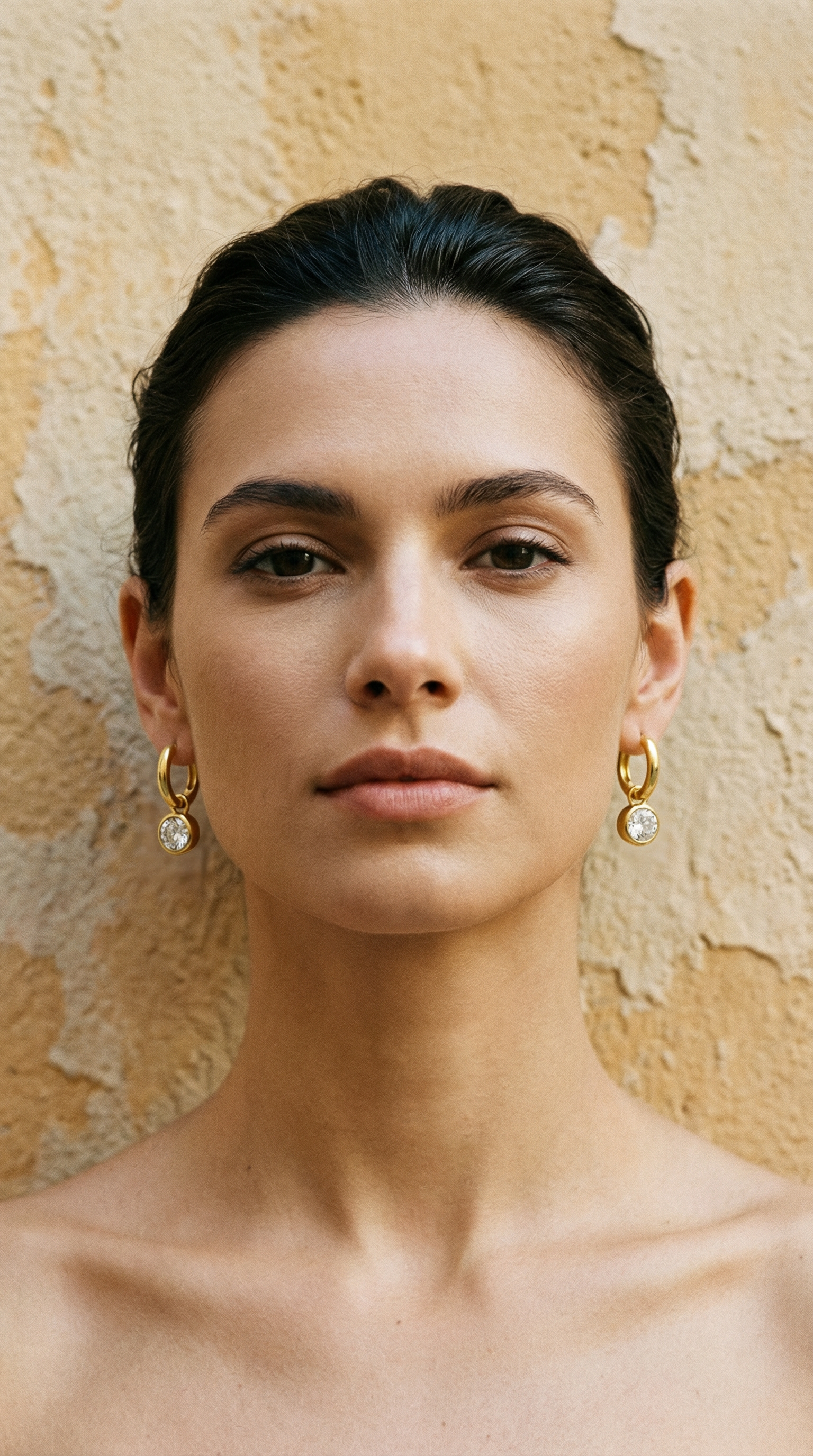 AI product shot of Bubble drop earrings 2ct