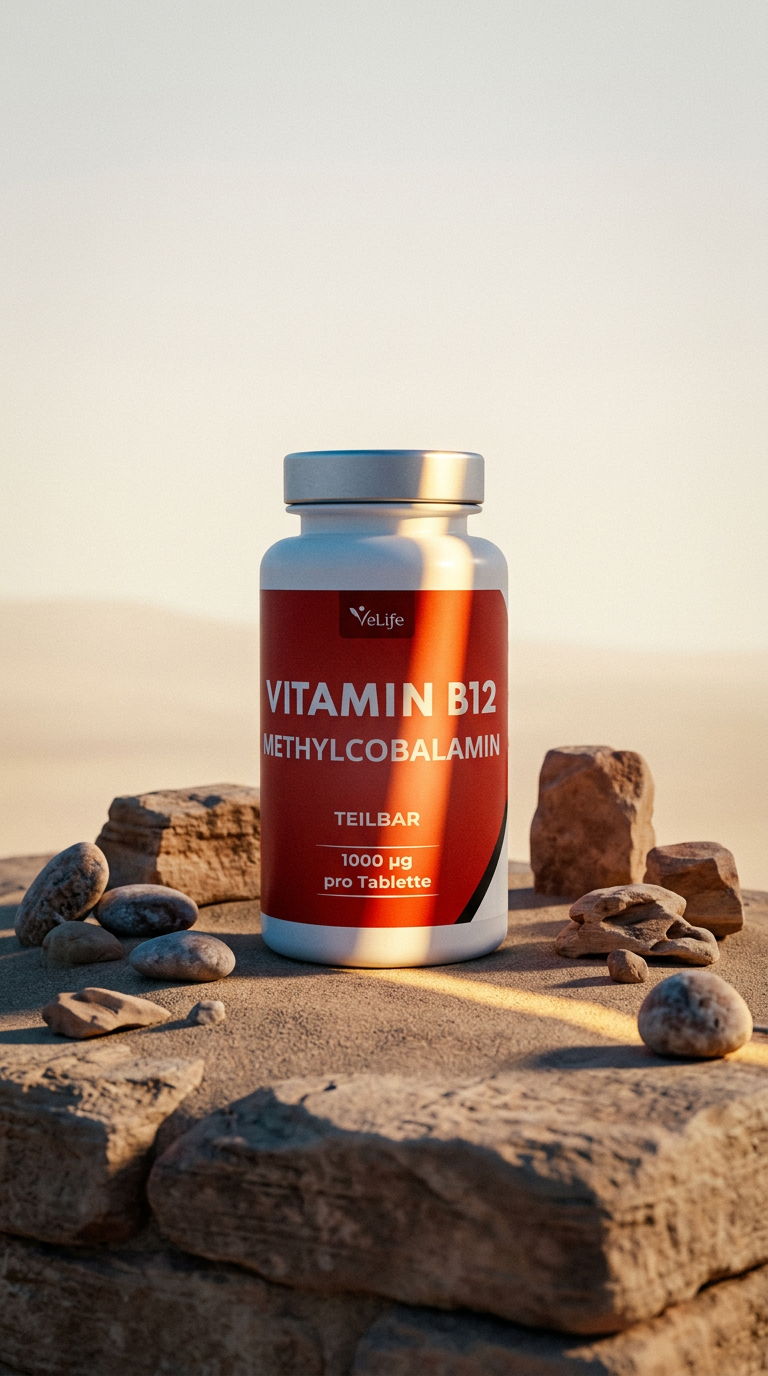 AI product shot of Vitamin B12 Tabletten
