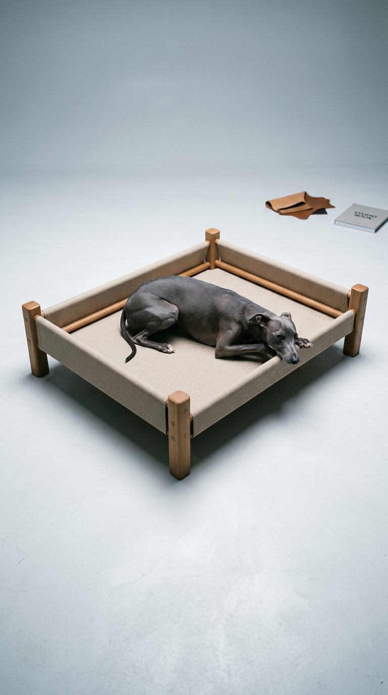 AI product shot of Hundekurv Medium