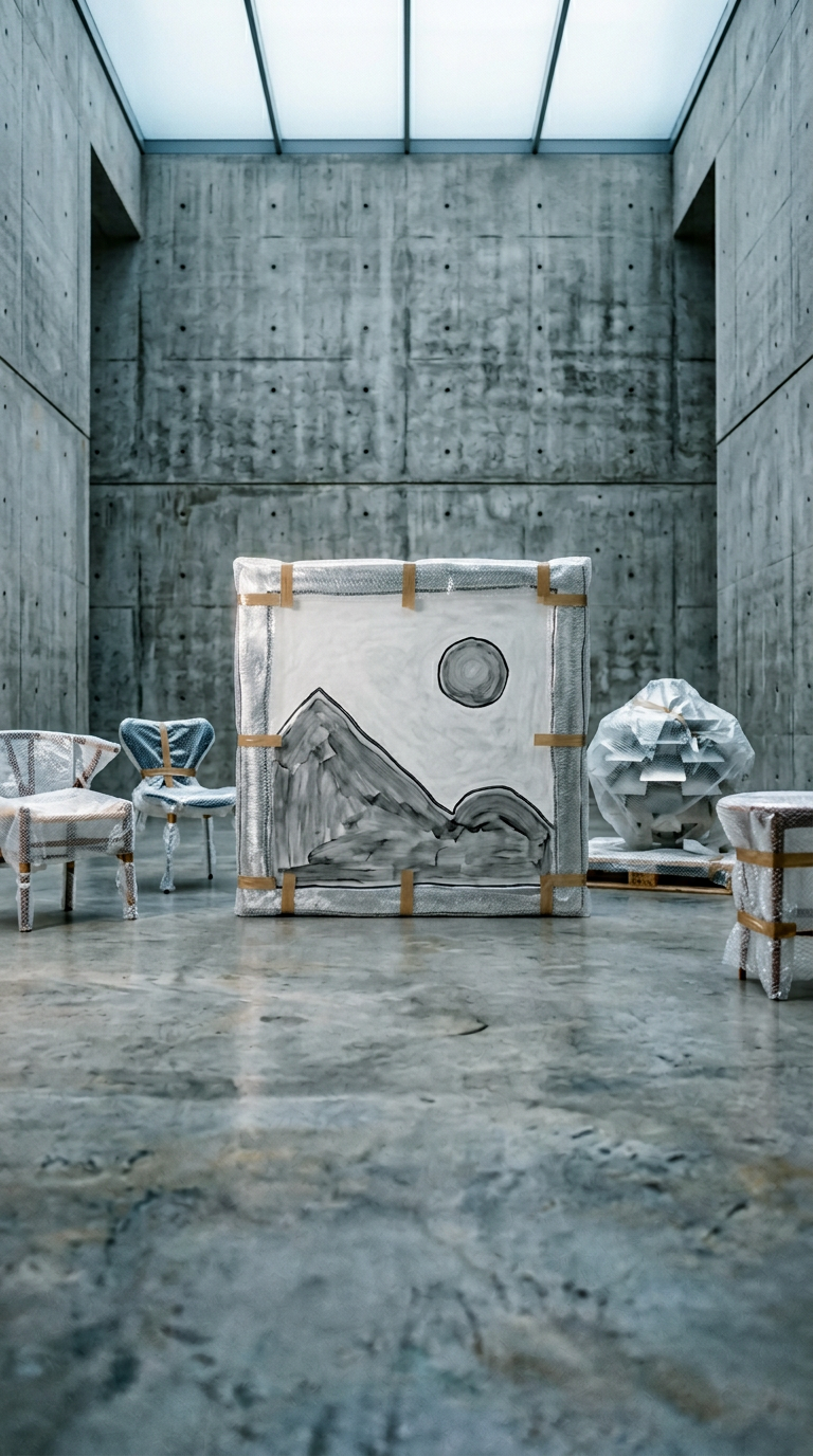 AI product shot of Stolik White SPLASH śr. 60