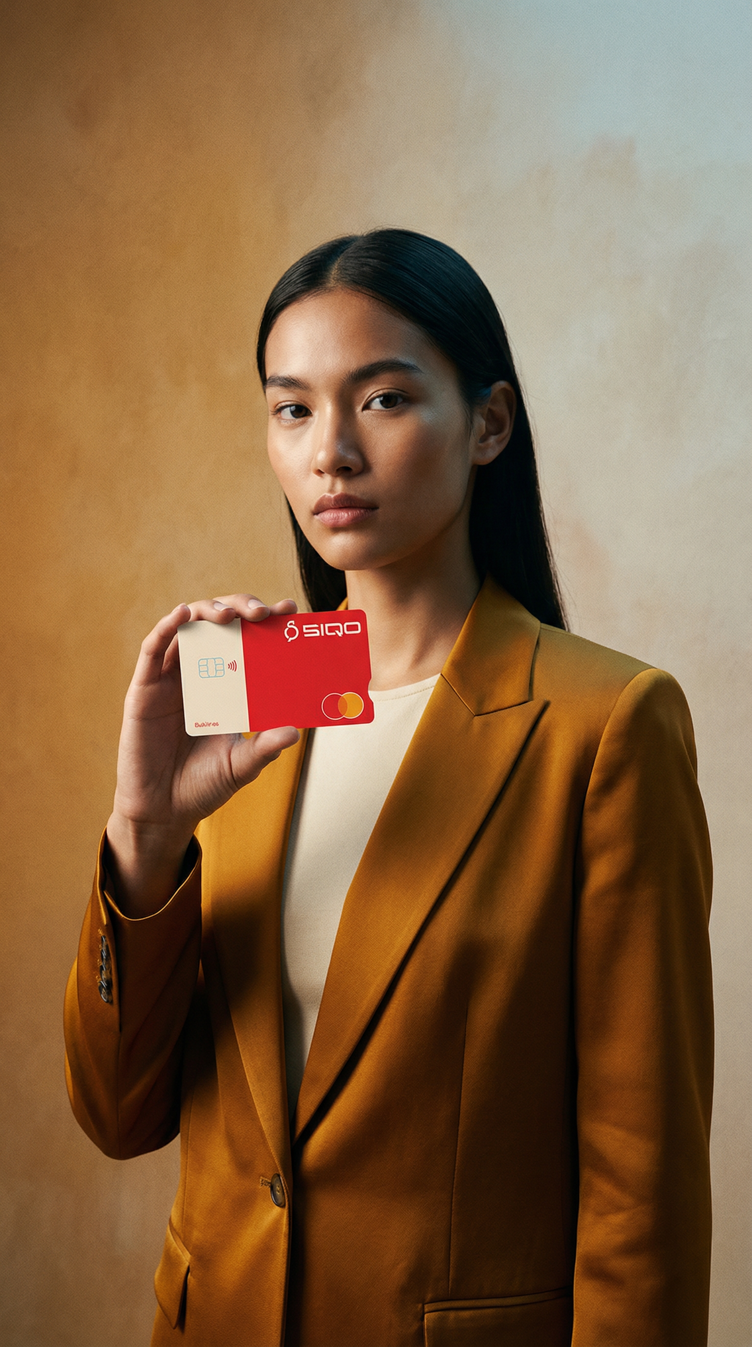 AI product shot of Physical SIQO Card