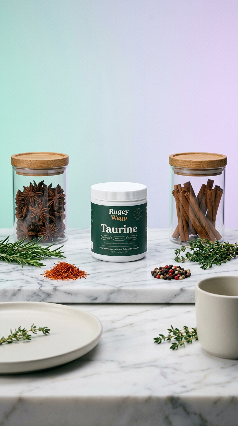 AI product shot of HappyWags™ Taurine