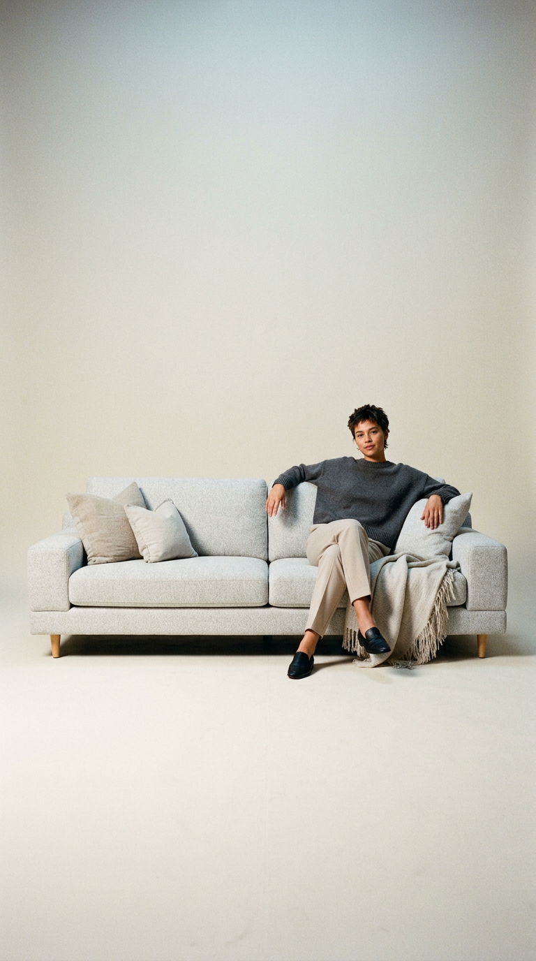 AI product shot of Liberty 2.5 seat sofa