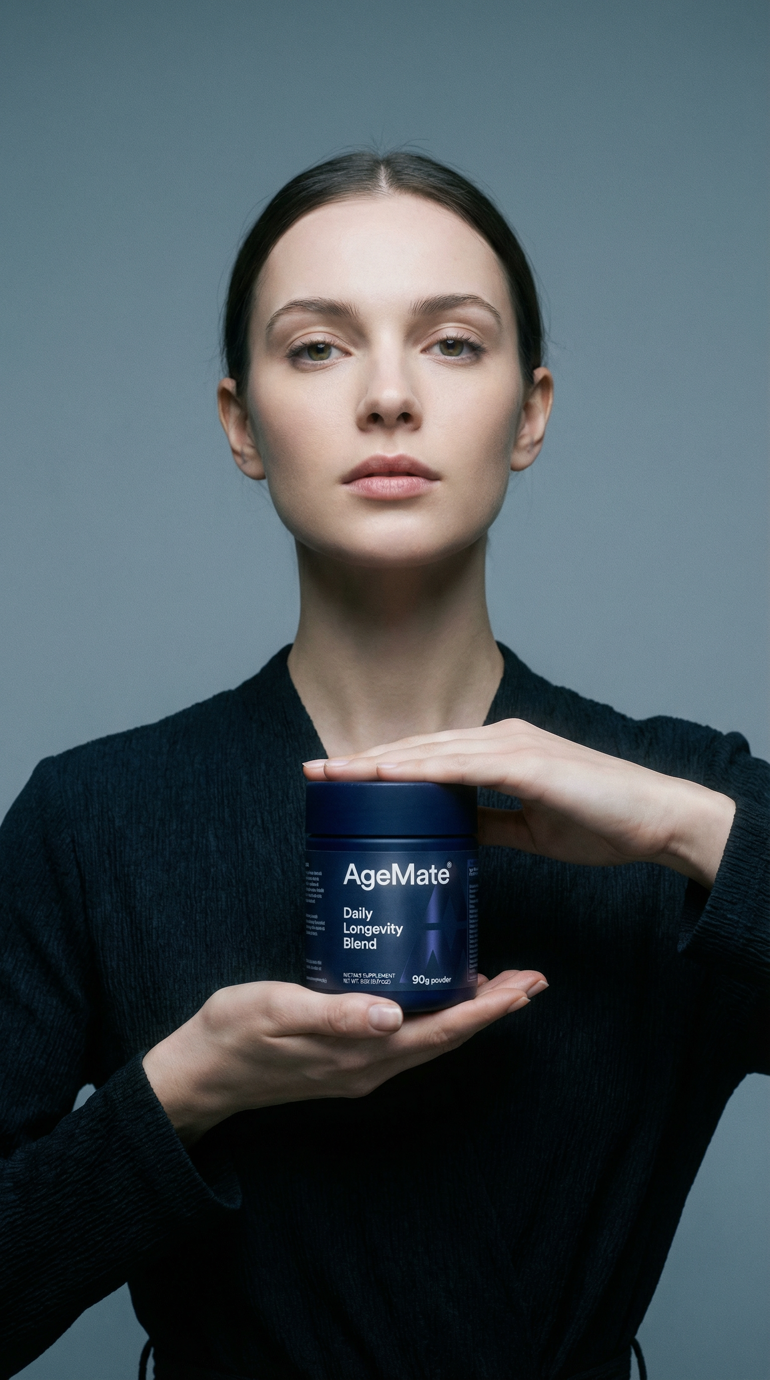 AI product shot of Daily Longevity Blend