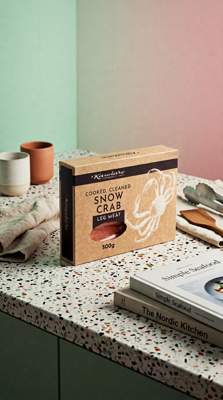 AI product shot of Lumekrabi liha