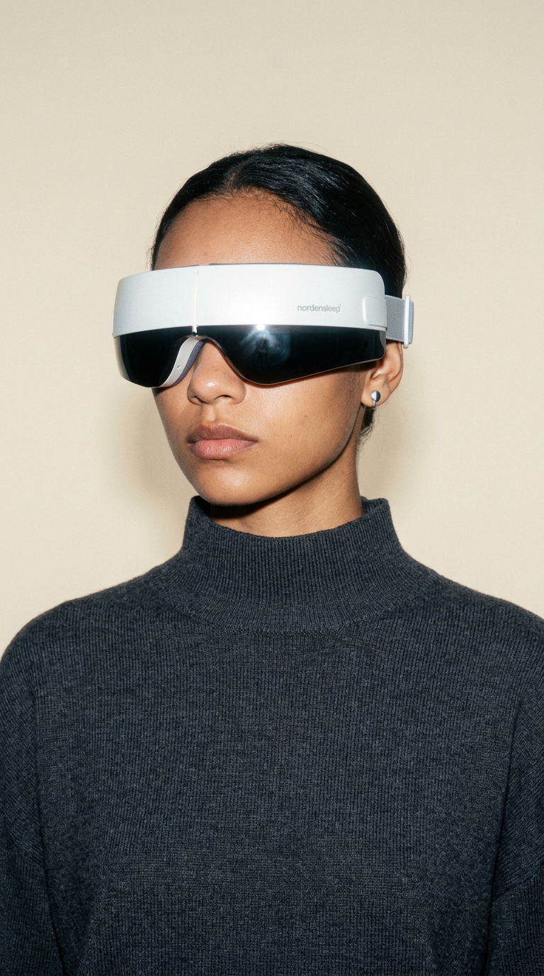 AI product shot of Nordensleep Smart Eye Massager