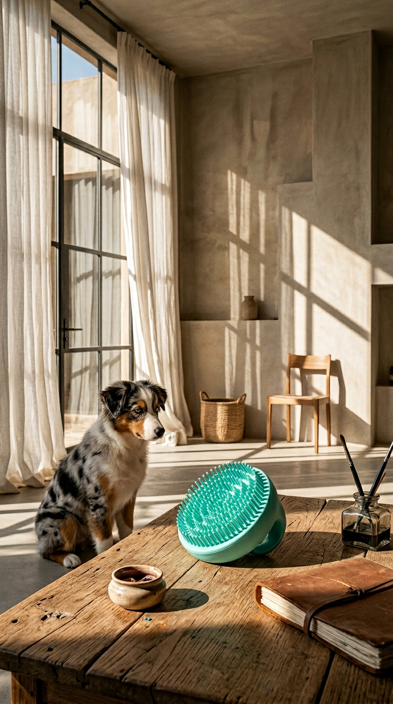 AI product shot of CozyPaw Badborste