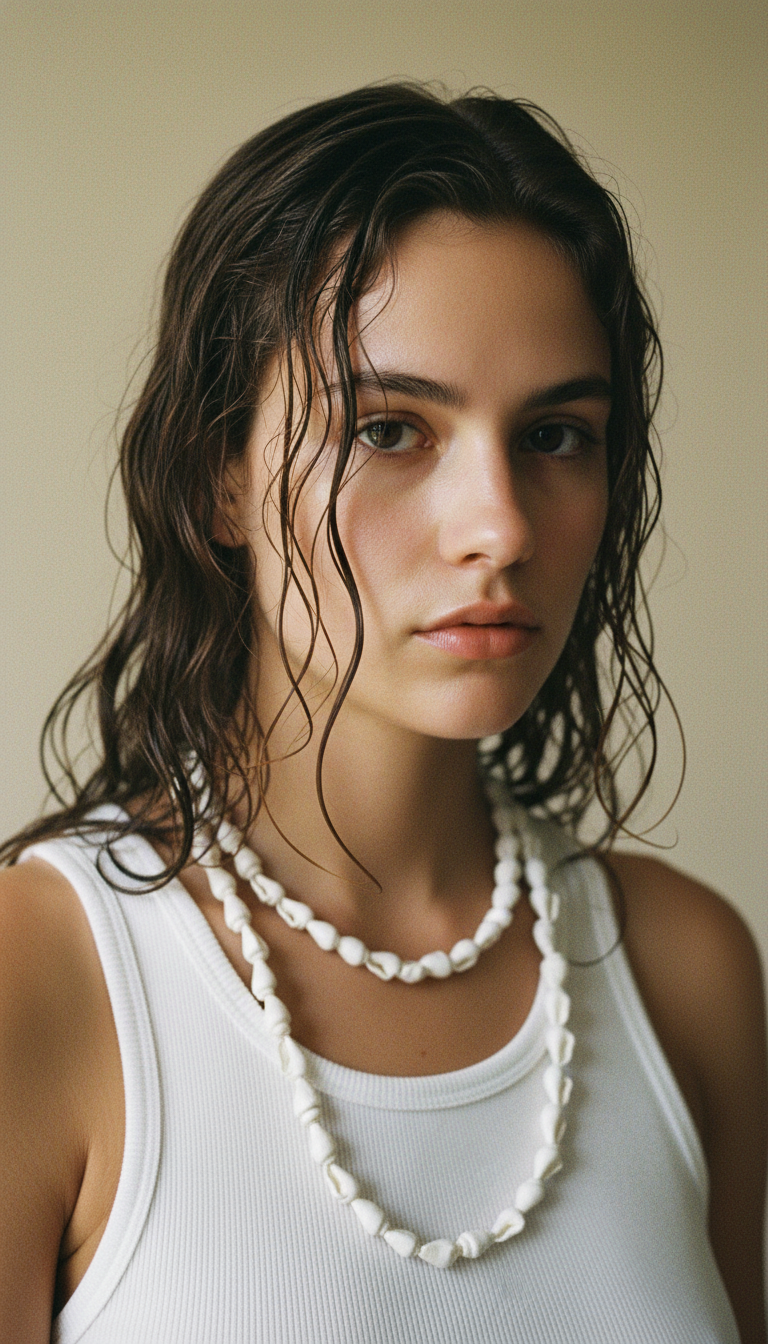 AI product shot of Collecting Shells Sunglass Chain