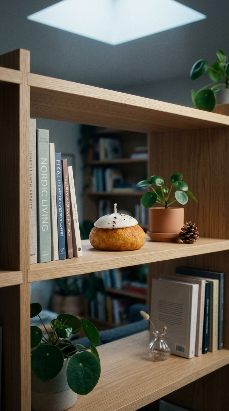 AI product shot of Small Petit Chou Candle