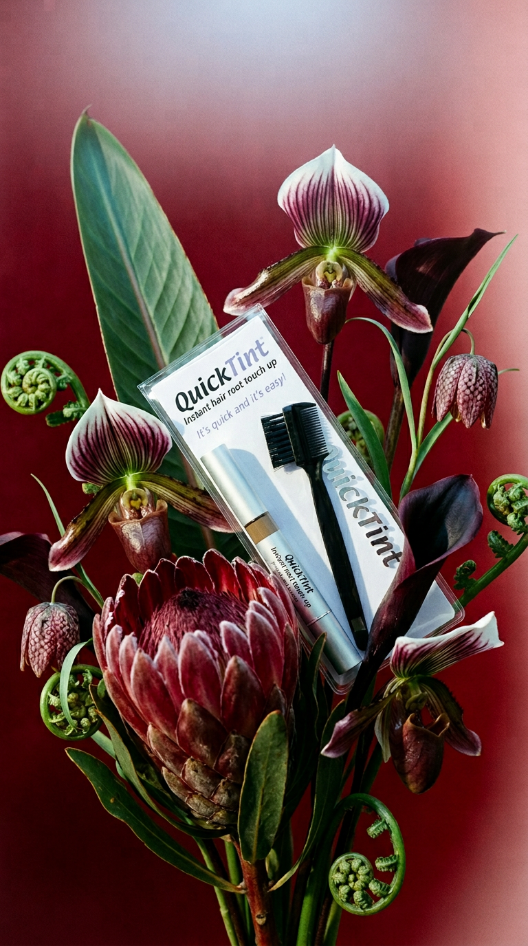 AI product shot of QuickTint Professional Hair Color