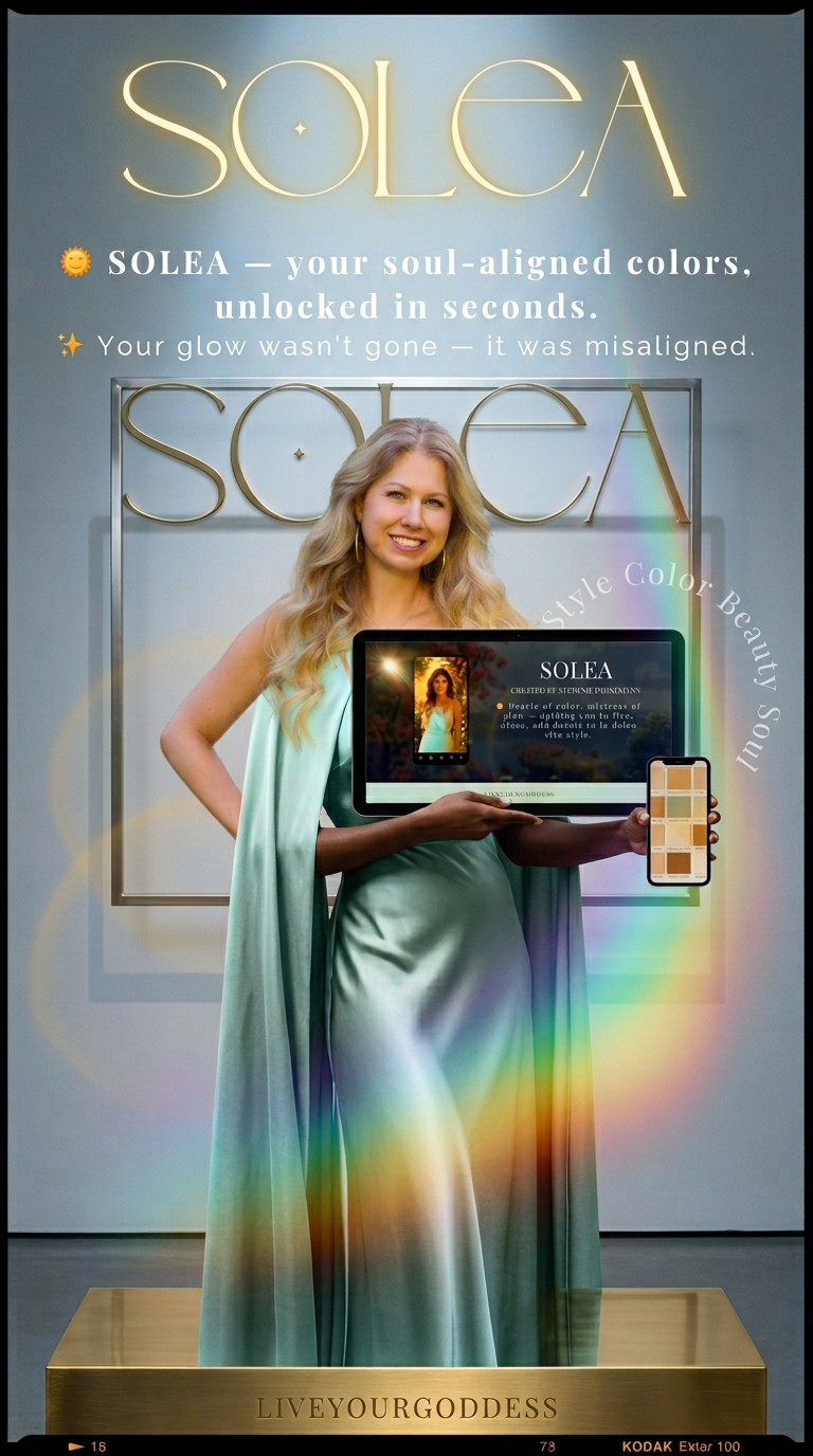 AI product shot of SOLEA