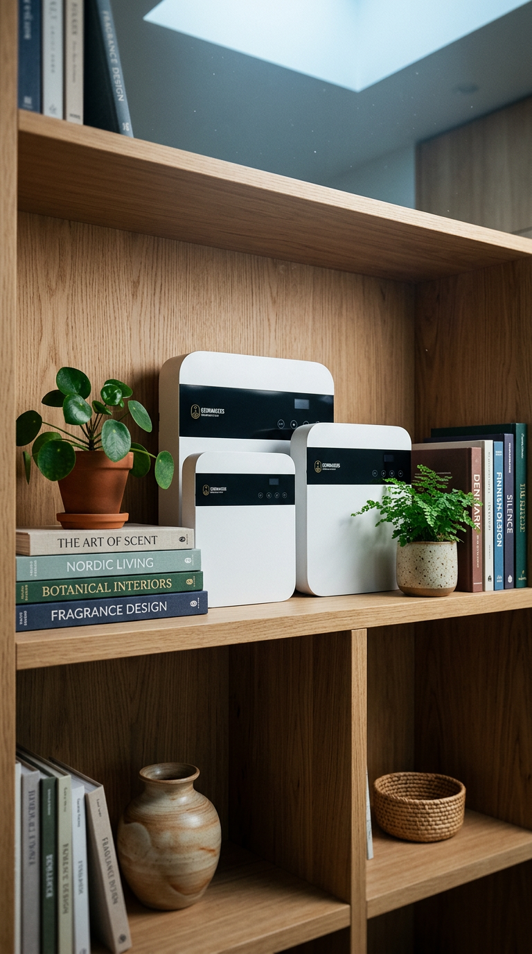 AI product shot of Professional Scent Diffuser - Medium Spaces