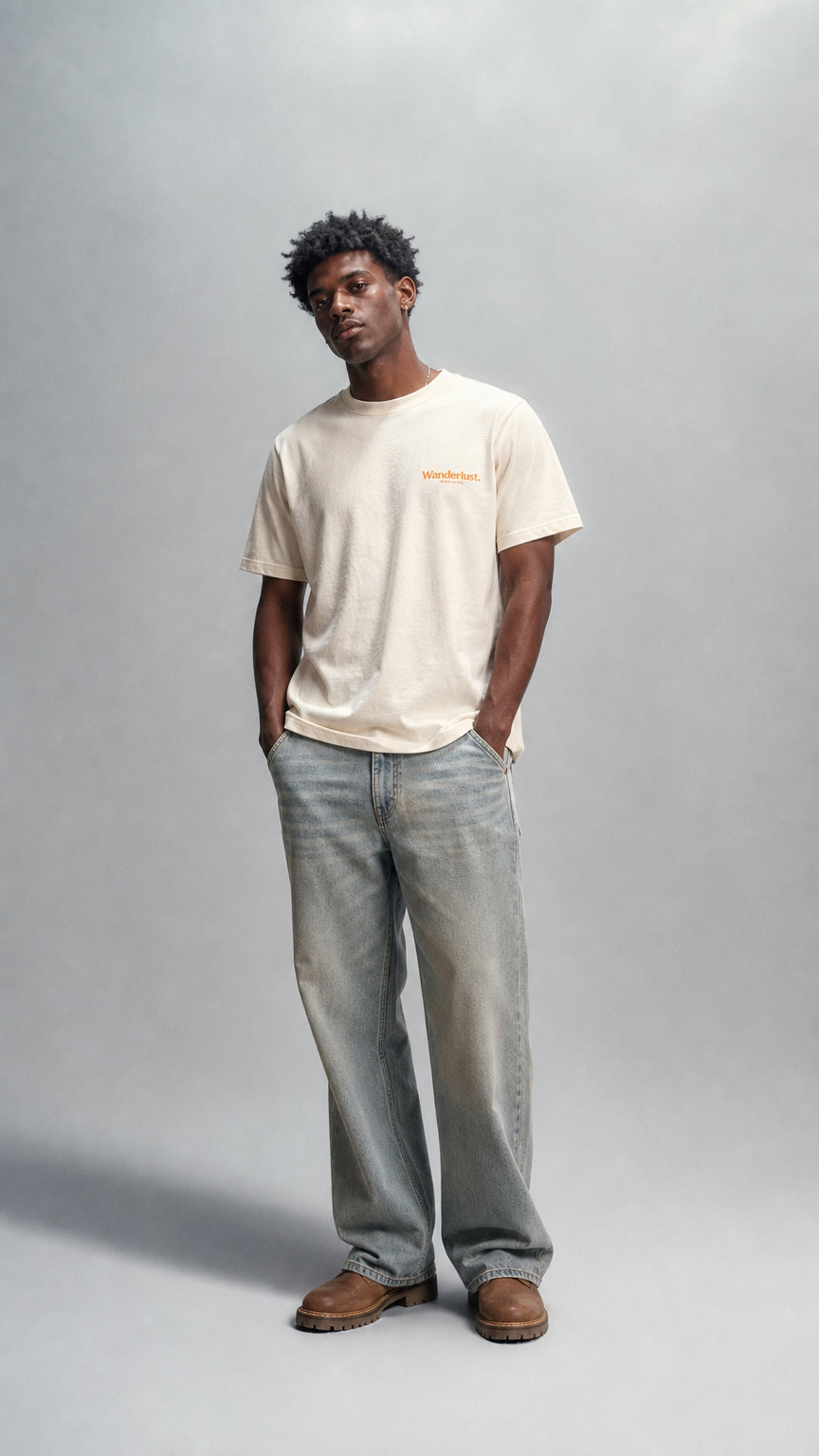 AI product shot of Relaxed Fit T-shirt