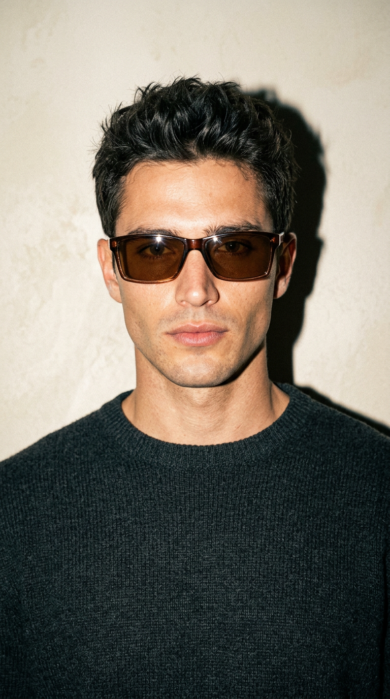 AI product shot of Men's Rectangular Sunglass Readers - Cowboys