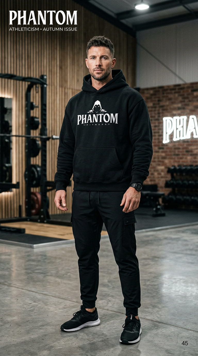 AI product shot of Signature Oversized Hoodie