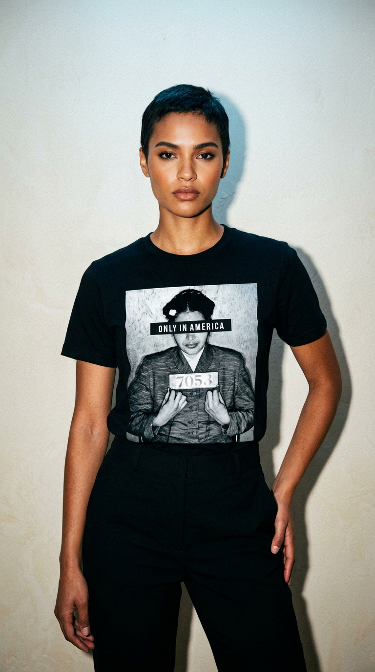 AI product shot of OIA x ROSA PARKS
