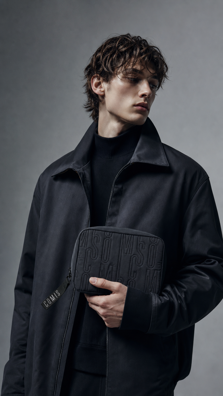 AI product shot of Travel Pouch
