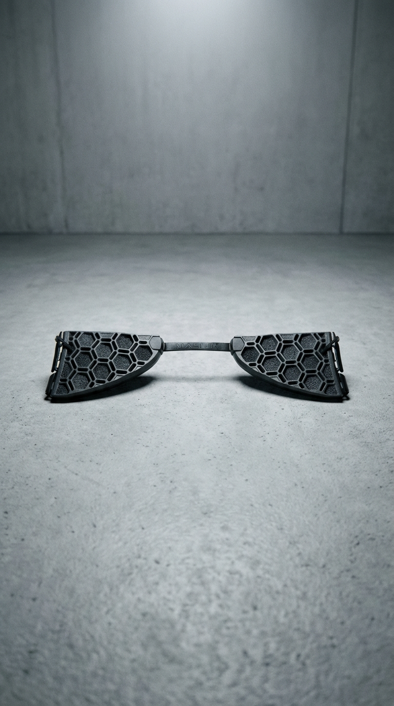 AI product shot of Masuri Stem Guard (for VS Elite, VS Test and OS2 Test Cricket Helmet)