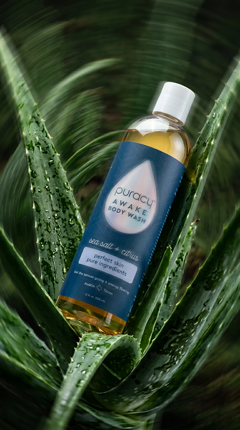 AI product shot of Body Wash (Acidified, PH Balanced)