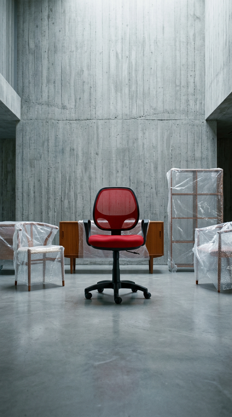 AI product shot of Cadeira de secretária Bari