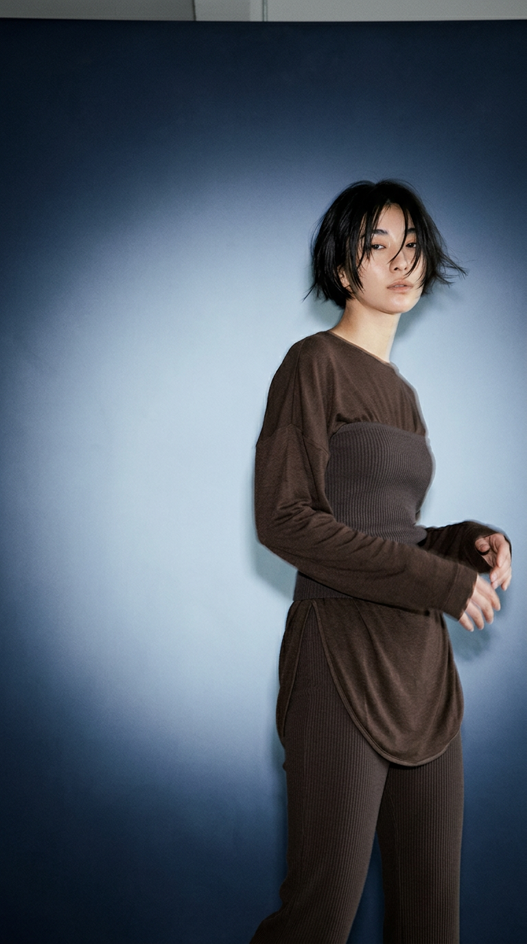 AI product shot of NO.100 SHERBET TOPS_2