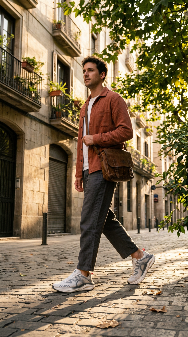 AI product shot of SOLARA Men's - Mist