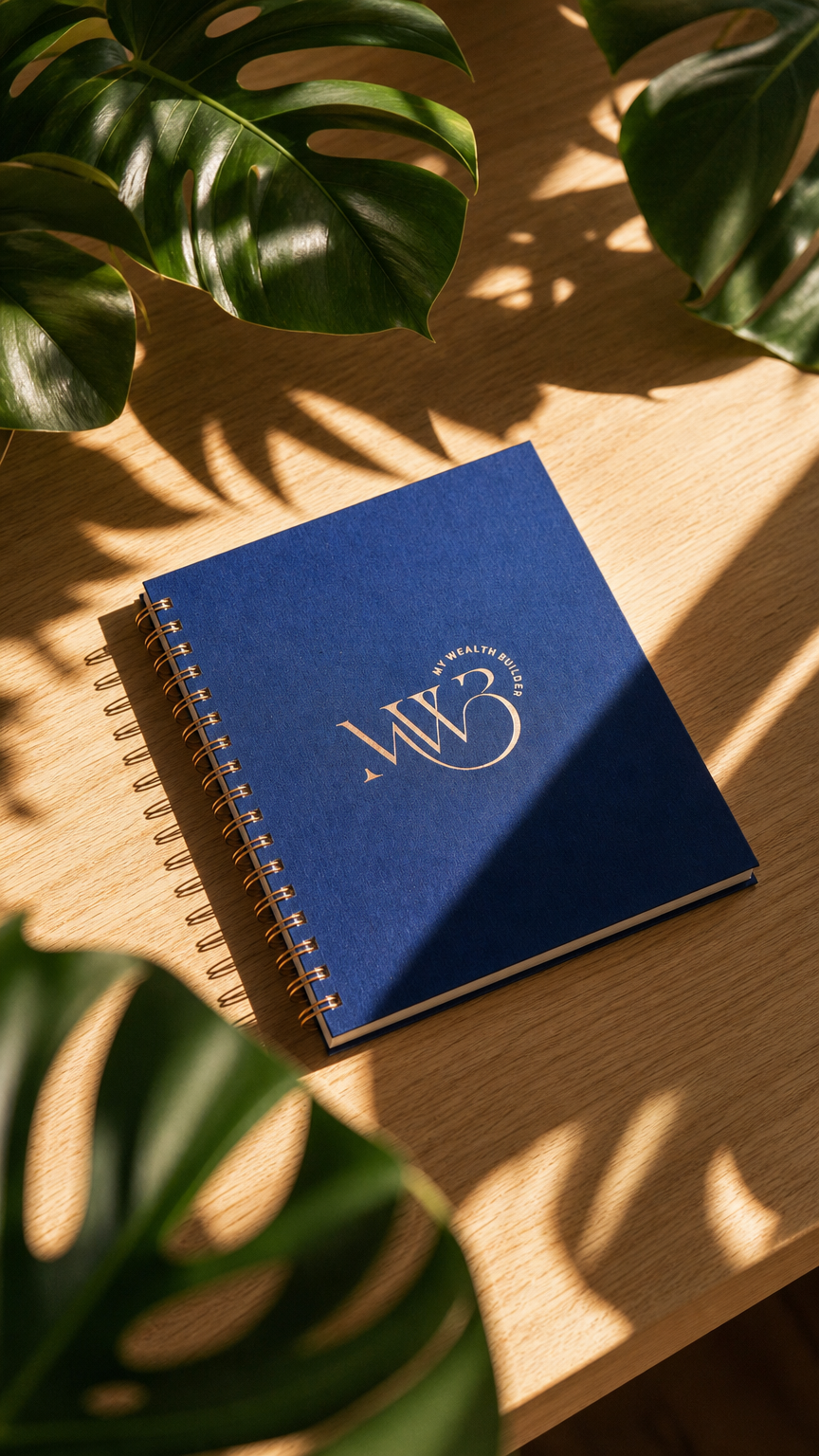AI product shot of My Wealth Builder - 90 Day Planner