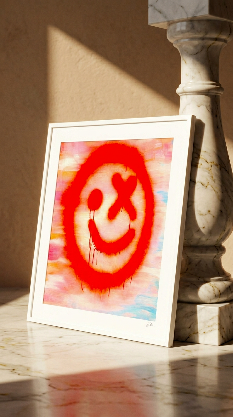 AI product shot of THE SMILEY X NO 3