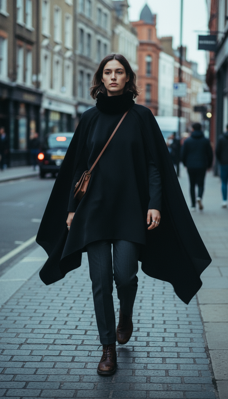 AI product shot of Scarf-Collar Halterneck Top - Black