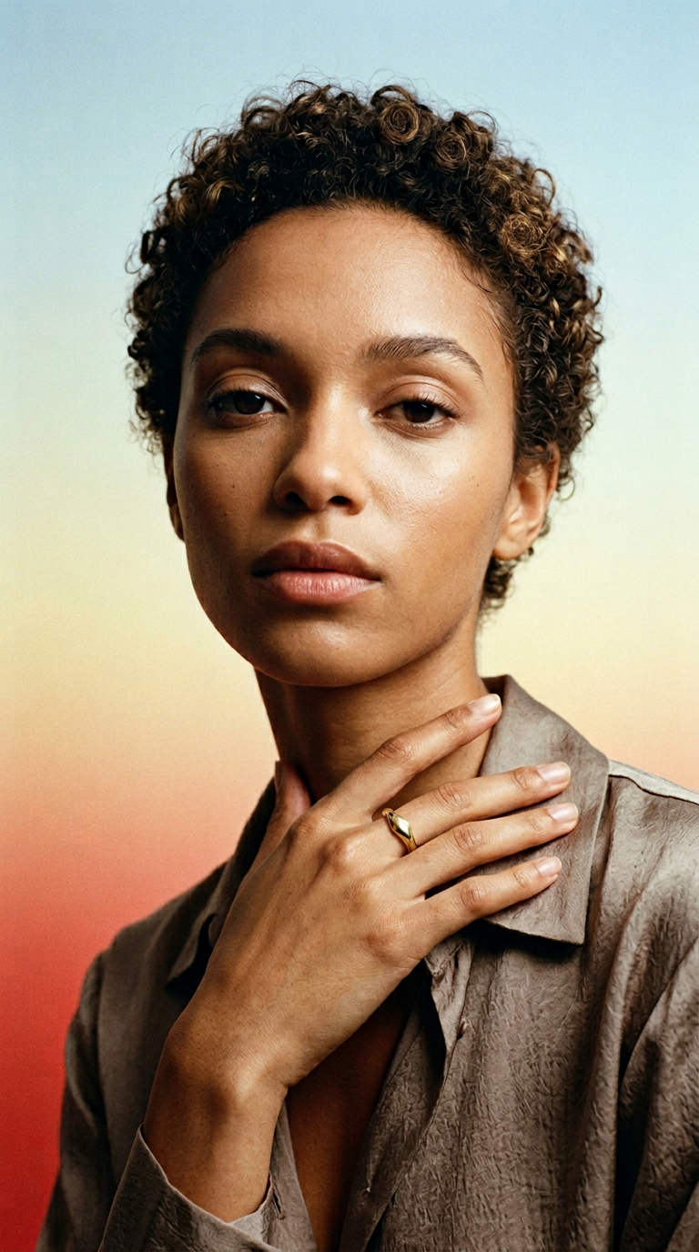 AI product shot of Snake necklace